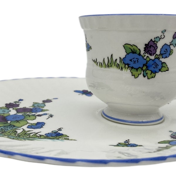 Snack Plate and Cup Etsy