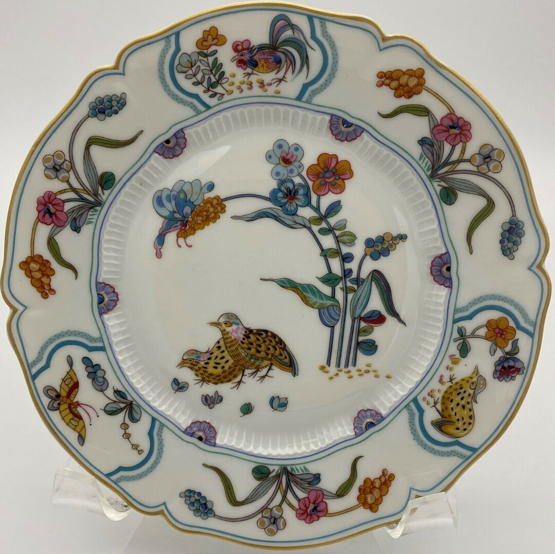 Haviland Limoges Golden Quail Bread & Butter Plate Etsy