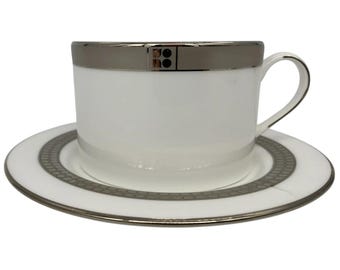 Lenox Kate Spade Noel Platinum Cup & Saucer