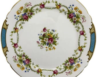 Shelley Dubarry Blue Salad Plate