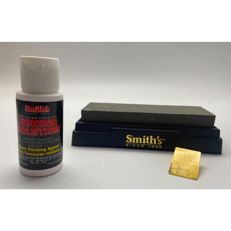 Smith's Edgesport 2-Stone Sharpening Kit SK2 Arkansas Knife Sharpener Stone bild 3