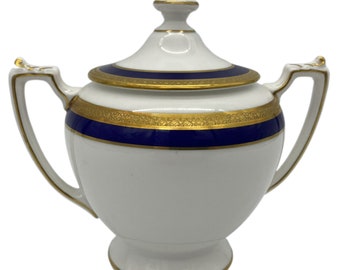 Coalport Elite Royale Sugar Bowl & Lid