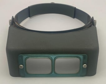Donegan OptiVisor Headband Magnifier No 3 Lens 1.75x Jewelers Loupe Visor USA