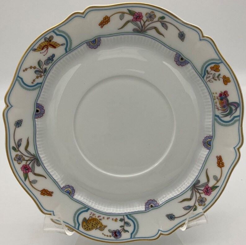 Haviland Limoges Golden Quail Cream Soup Bowl Saucer ONLY Etsy