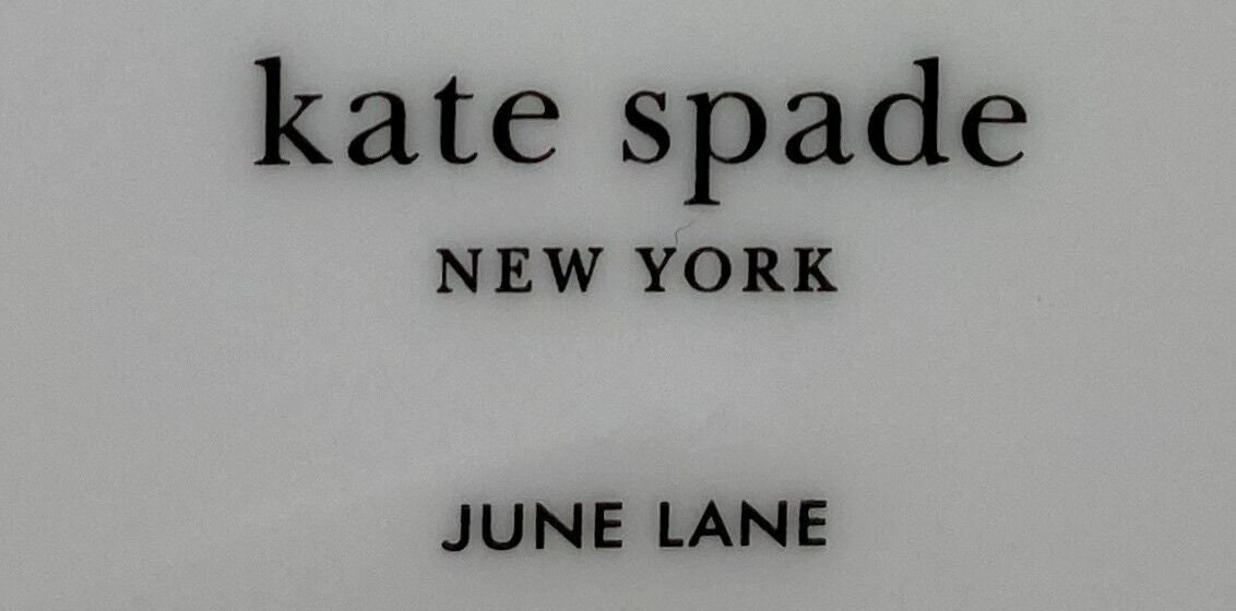 Lenox Kate Spade June Lane Platinum Bread & Butter Plate - Etsy