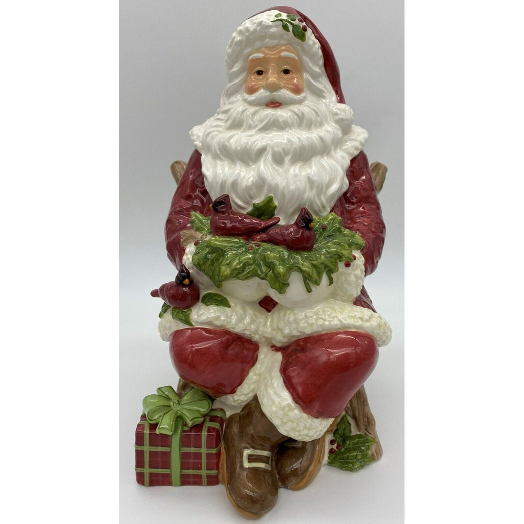 Villeroy & Boch Joy Noel Santa Cookie Jar Etsy