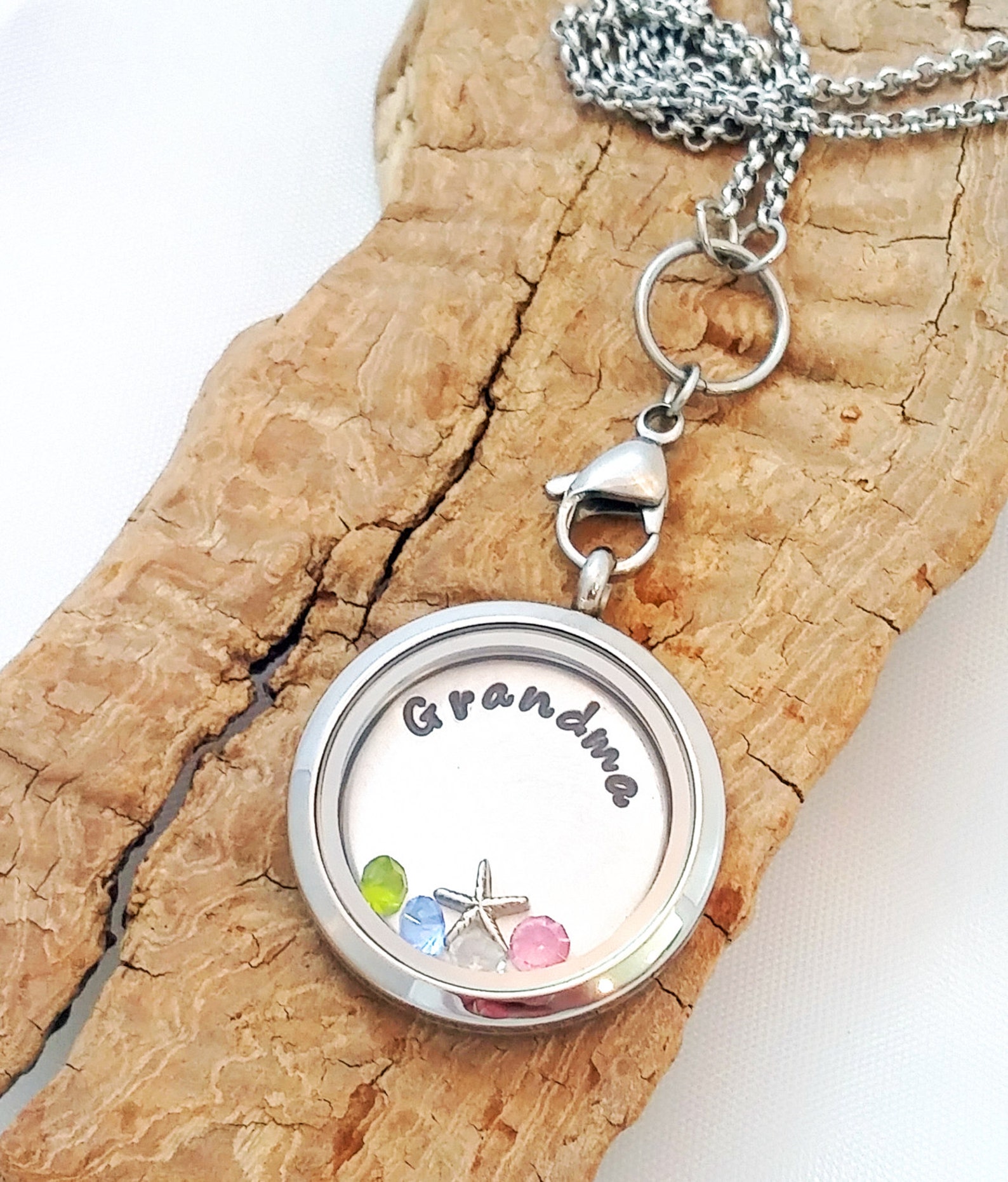 Floating Charm Locket Charm Necklace Locket Memory Etsy UK