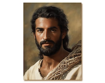 Andrew the Apostle | Biblical Wall Art Print | Christian Decor | Religious Artwork | The Print Saga Matte Poster
