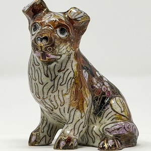 Cloisonne Dog - Etsy