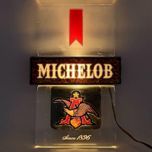 Michelob Lighted Beer Sign - Etsy