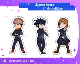 JJK・Vinyl Sticker & Acrylic Charm/Keychain (Chibi)