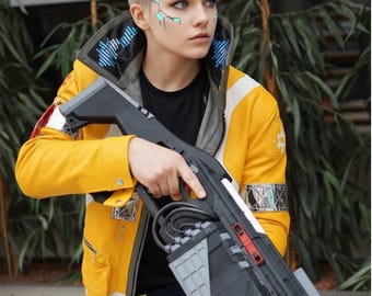 David Martinez Cyberpunk Streetwear Cosplay Costume Cyberpunk 2077 Handmade Leather jacket