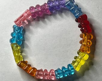 Gummy Bear Bracelet: Colorful Candycore Jewelry