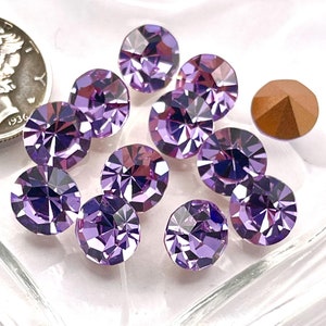 Violet GF 39ss Preciosa Optima Chaton strass