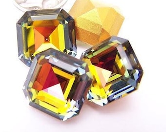 Vitrail Medium 14mm GF Swarovski Art 4671 Vintage Stone