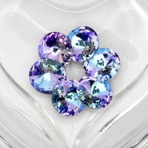 Vitrail Light CAL  12mm or 14mm Preciosa 1122 Rivoli Stone