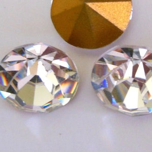 Clear Crystal GF Vintage Swarovski Dentelles GF 65ss - 15mm