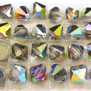 Vitrail Medium  14mm Swarovski 364/5301 Vintage Beads - 3 Pieces