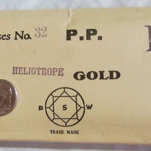 Heliotrope GF 32pp Vintage Swarovski 1100 Chatons Rhinestones image 8