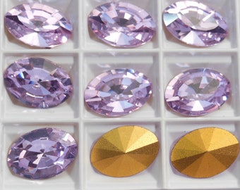 Alexandrite GF 18x13mm 4106 Vintage Swarovski Stone - 1 Piece