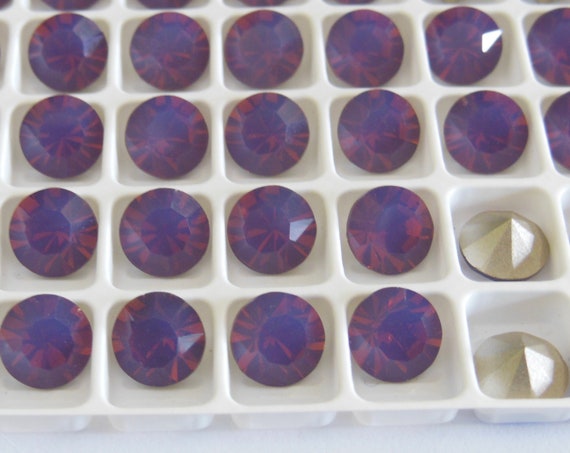 Amethyst Opal F 39ss - 8mm Preciosa Maxima Chatons