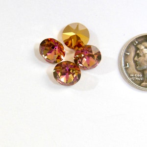 Cherry Blossom F (39ss - 8mm) Preciosa Maxima Chaton Rhinestone
