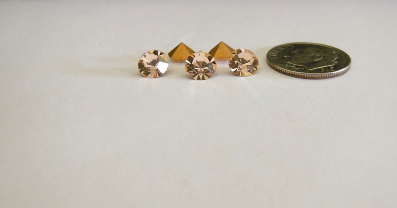 Light Peach F 29ss - 6mm Preciosa Optima Chatons