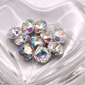 Tears of Gaia F 10mm Preciosa Art 4470 Cushion Cut Stone