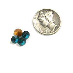Zircon bleu GF 24ss - 5 mm Preciosa Optima Chaton