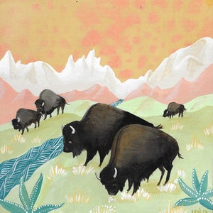 Bison Druck