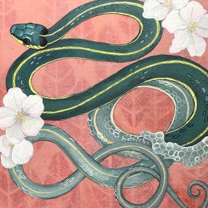 Garden Snake Print