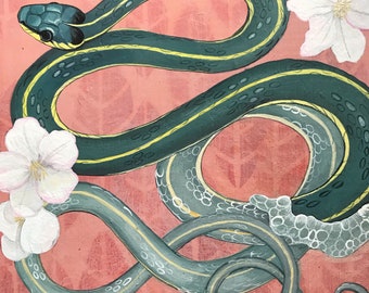 Garden Snake Print