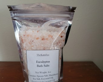 Mezcla perfumada de sales del Himalaya y de Epsom
