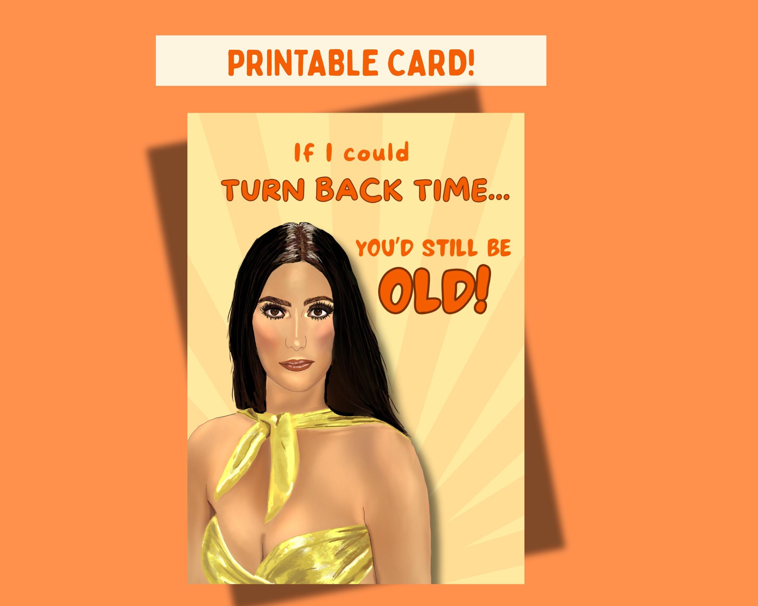 Cher Birthday Card - Etsy