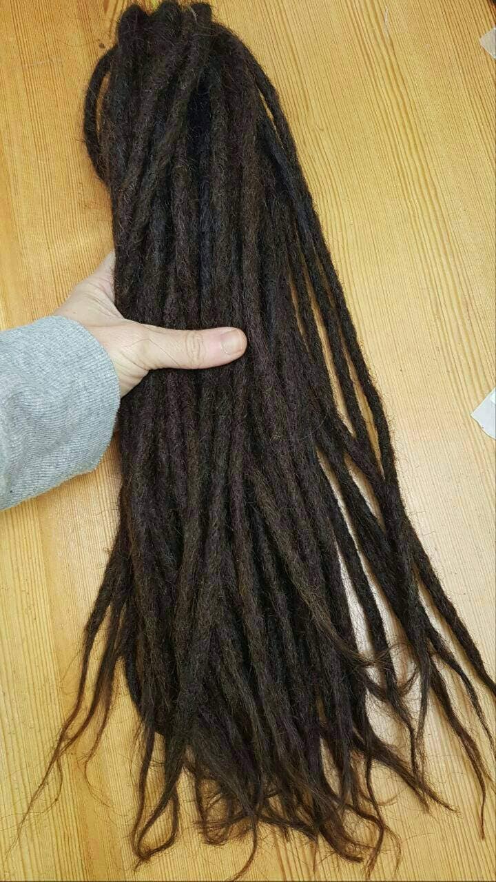 15 X 10 Inch Dark Brown 100 Human Hair 10 12 Mm Thick