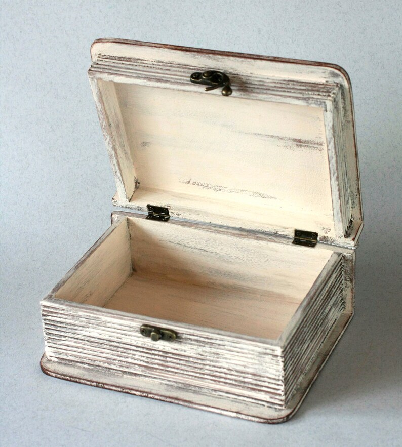 Decoupage Wooden Box Jewelry box Keepsake box Decoupage Memory Etsy