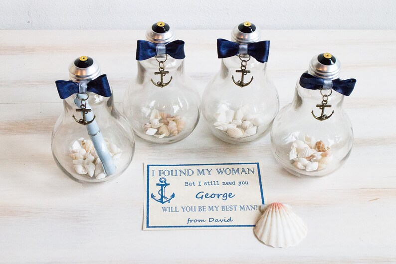 Message in a Bottle Bridesmaid Proposal Maid of Honour Will Etsy