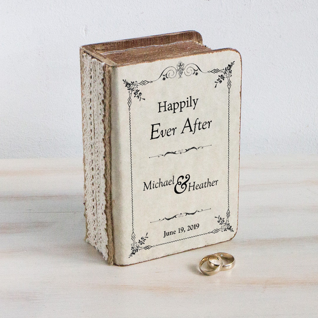 Personalised Ring Box Rustic Ring Bearer Box Wedding Ring Etsy UK