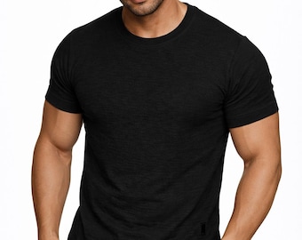 Men’s Basic Short Sleeve T-Shirt | Casual Solid Color Tee | Everyday Comfortable Men Shirt