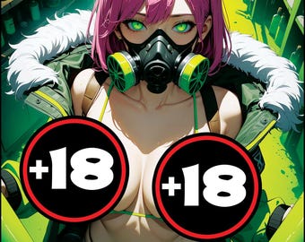 Multicolor Poison counter - Biohazard Lab - Mature content