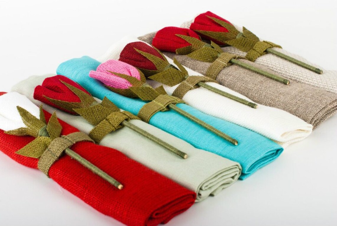 Linen serviettes Etsy