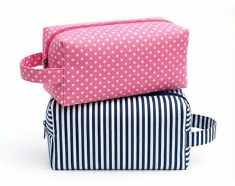 Heirloom Lace Box Pouch Sewing Pattern | Decorative Zipper Case Tutorial (PDF Download)