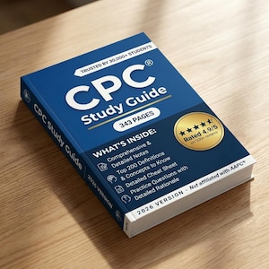 Guida di studio CPC 2026 – 600 domande di pratica, fogli riassuntivi (download digitale)