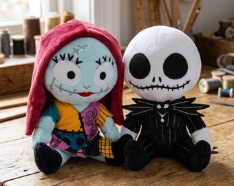 Ragdoll Skeleton Plushie Sewing Pattern, Gothic Stitched Doll DIY (PDF Download)
