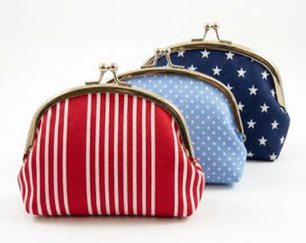 Heritage Frame Purse Sewing Pattern | Vintage Kiss Clasp Coin Bag Tutorial (PDF Download)