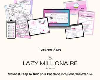 Lazy Millionaire Method Course | Passive Income, AI Marketing, Sales Funnels