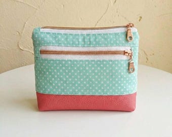 Double Zipper Pouch Sewing Pattern – Ambitious Beginner PDF Tutorial (Instant Download)