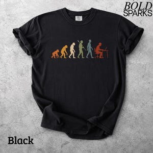 Camiseta divertida con frases de programadores, desarrolladores de software y programación, regalo para programadores, camiseta gráfica para geeks con colores cómodos. imagen 6