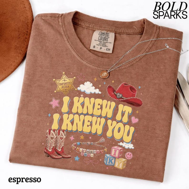 Koszulka z zabawnym motywem westernowej kowbojki, prezent z humorem rodeo w stylu retro, koszulka z grafiką w stylu country zdjęcie 12