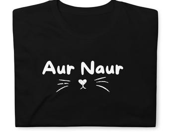 Camiseta divertida y sarcástica con acento australiano "Oh No" de AUR Naur Cat